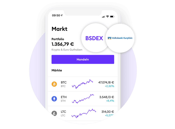 Der offizielle Krypto Handelsplatzder Börse Stuttgart