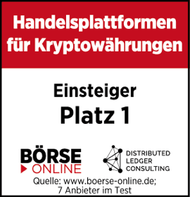 Einsteiger: Platz 1 (Börse Online)